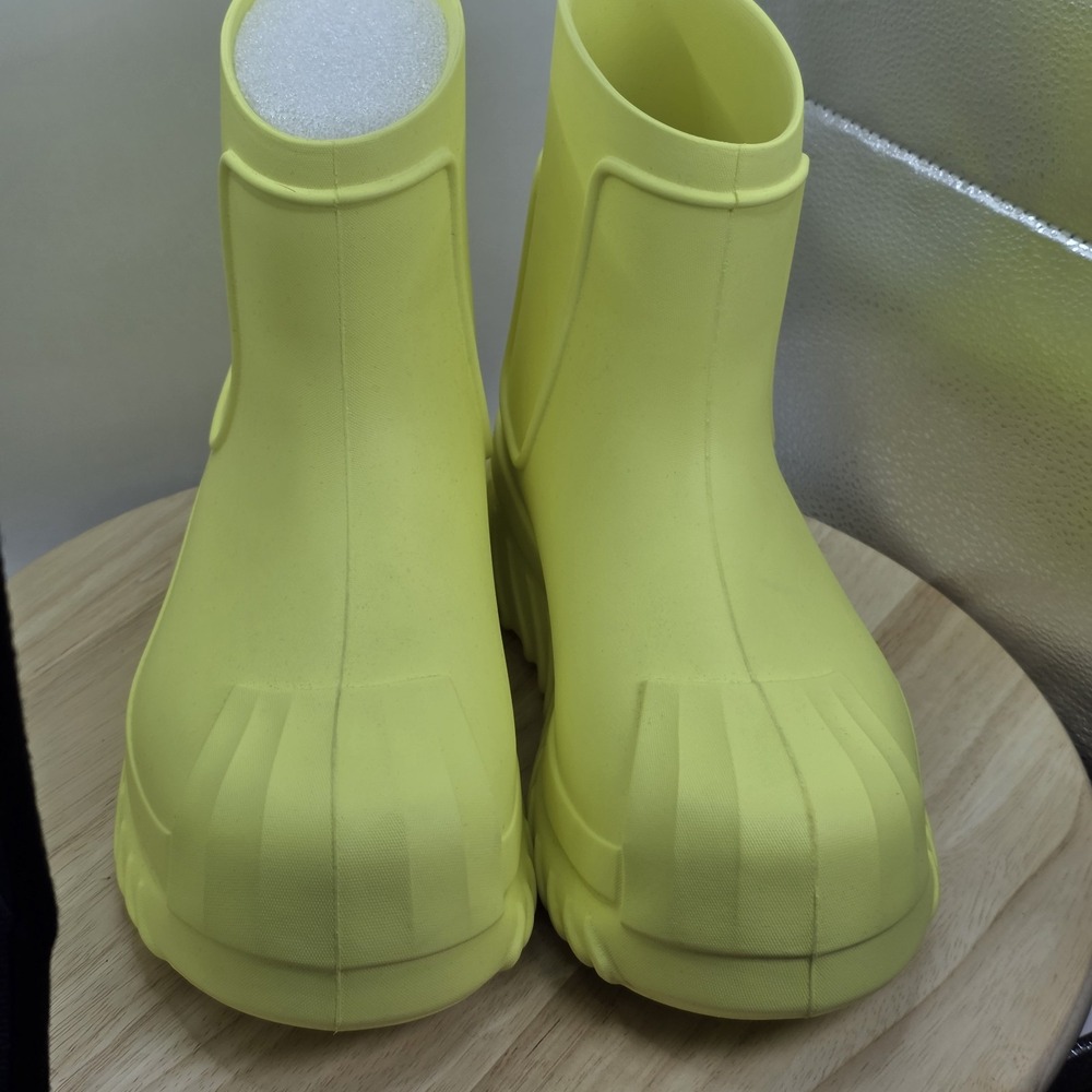 Women's 7.5 - Adidas ADIFOM SST BOOT IG2682 ORIGINALS Rubber Boots Pulse Yellow - Picture 4 of 9